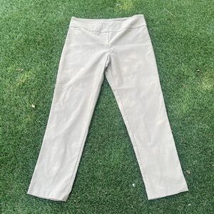 Elliott Lauren stretch ankle pants with back slit - size 12